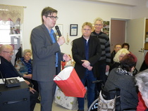 Järjestöjohtaja Anssi Kemppi Koivulassa